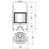 EDILKAMIN AIRFIRE ΣΤΡΟΓΓΥΛΗ ΣΥΡΟΜΕΝΗ ΠΟΡΤΑ 10KW